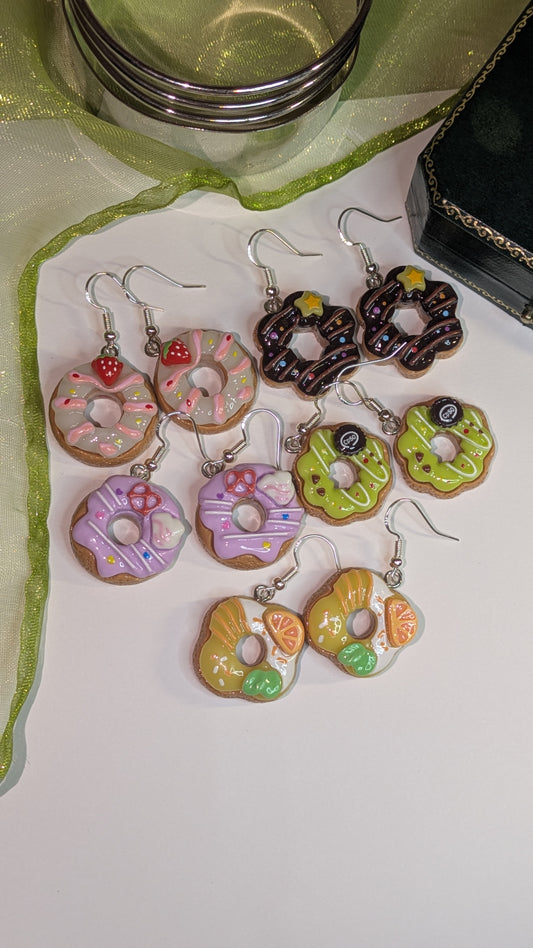 Donut Earrings
