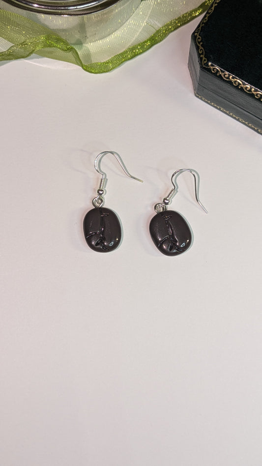 Coffee Bean Earrings