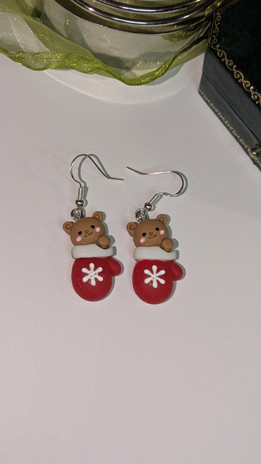 Mitten Earrings