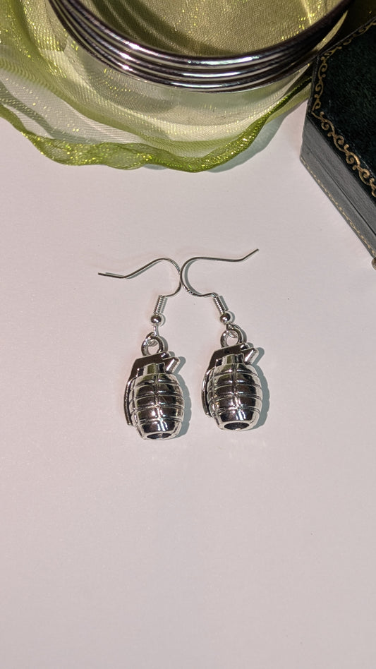 Grenade Earrings